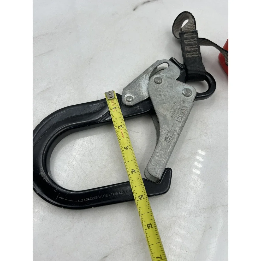 Checkmate Atom Xtreme 6ft Self Retracting Lifeline Fall Arrest Rebar Hook Harnes